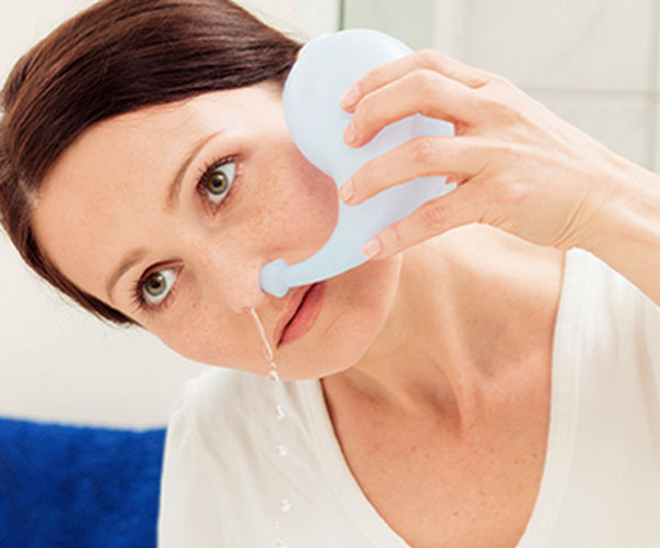 Nasal douching shop for sinusitis