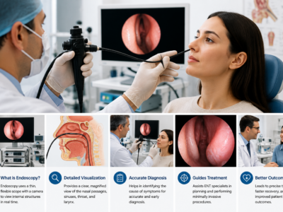 ENT endoscopy examination